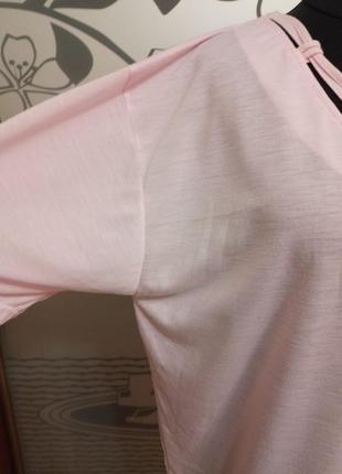 Коттоновая блузка футболка большого размера батал6 фото