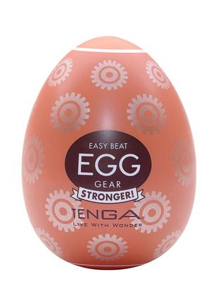 Вперше в україні! новинка. мастурбатор-яйце tenga egg gear