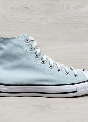 Високі блакитні кеди converse all star оригінал, розмір 41.5