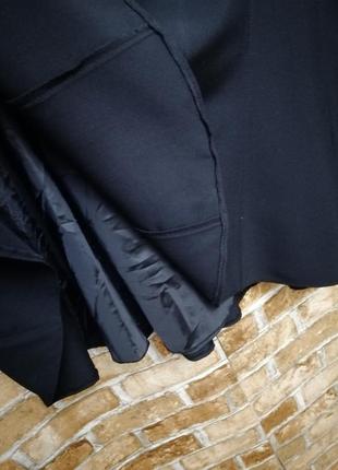 Чёрная длинная юбка гаде6 фото
