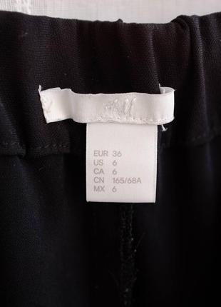 Черные шорты из костюмной ткани от h&amp;m размер xxs6 фото