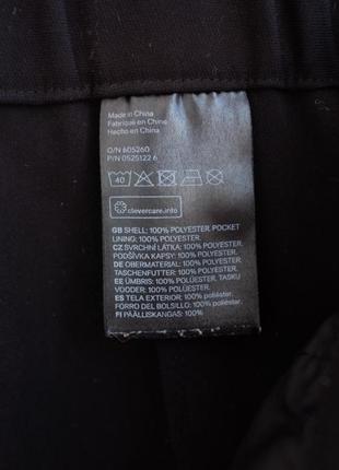 Черные шорты из костюмной ткани от h&amp;m размер xxs7 фото