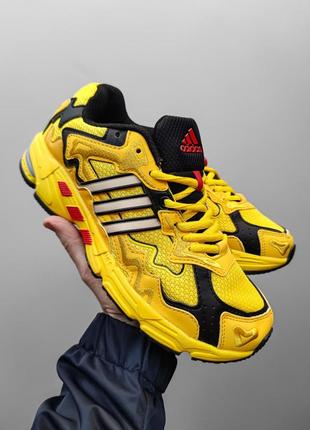 Чоловічі кросівки adidas x bad bunny response yellow black2 фото