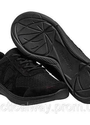 Тактичні літні кросівки сітка, військове взуття гепард чорні1 фото