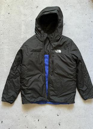 Подростковая двусторонняя куртка the north face размер l5 фото