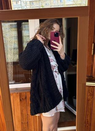 Плюшевый мягкий кардиган alize puffy
