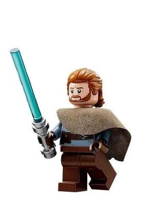 Человечки звездные войны конструктор лего - минифигурка оби-ван кеноби
