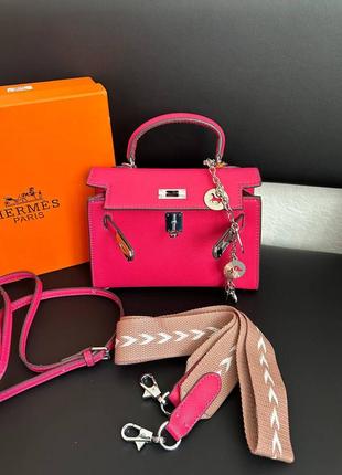 Сумочка hermes kelly mini1 фото