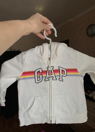 Утепленная на флисе кофта gap