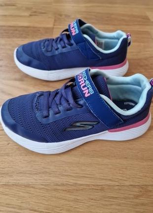 Кросівки текстильні на липучках skechers (sn302427l) / розмір 33 оригінал