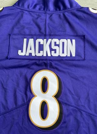 Джерси baltimore ravens lamar jackson nfl football jersey soccer shirt футболка4 фото