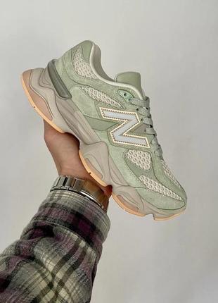 Нью беленс кроссовки new balance 906 ce'hitaker 46 missing pieces silver moss green1 фото