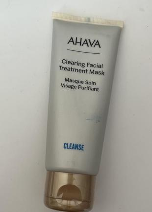 Очищающая маска для лица ahava clearing facial treatment mask, 75ml1 фото