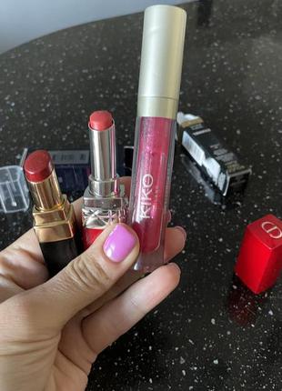 Помади шанель діор кіко, chanel dior kiko milano