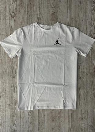 Футболка jordan белая