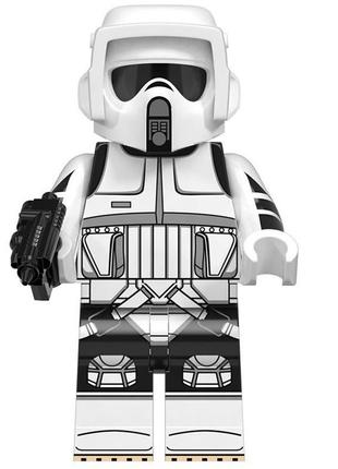 Лего фігурка зоряні війни/star wars — лего мініфігурка штурмовик розвідник