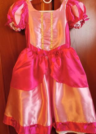 Супер платье двустороннее 2в1!! 5-6 лет принцесса. красная шапочка. фея. кукла.