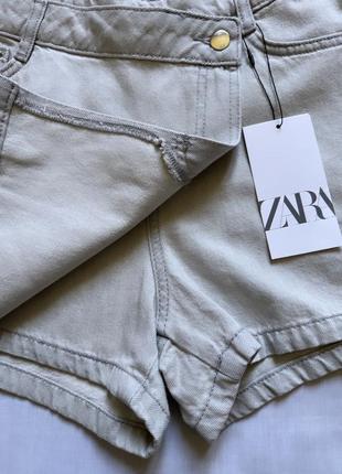 Джинсовая юбка шорты (скорты) zara5 фото