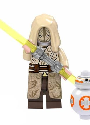 Лего фігурка зоряні війни/star wars — лего мініфігурка страж храма джедаїв