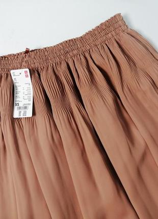 Новая длинная юбка в складку uniqlo3 фото