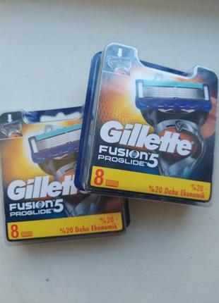 Лезвия (кассеты) для бритья gillette fusion 5 proglide.1 фото