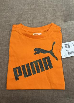 Детская футболка puma, футболка для мальчика