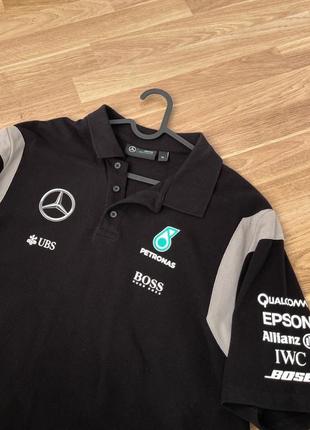 Оригінальне поло amg petronas mercedes formula one team4 фото