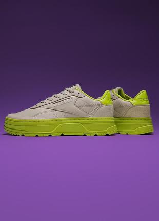 Кросівки reebok club c double geo. оригінал. розмір 40 - 26 см2 фото