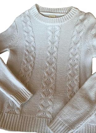 Білий светр базовий coquette anime y2k лоліта casual