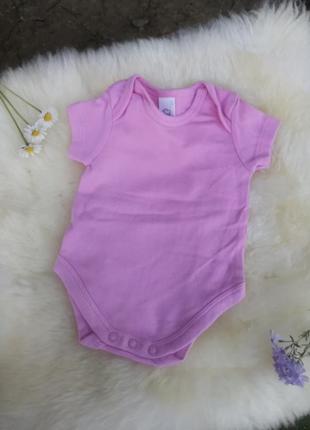 Боди бодик 56 рлзиои с коротким рукавом на девочку