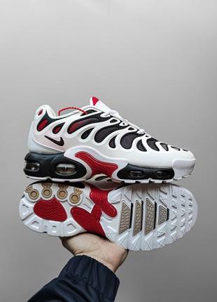 Чоловічі кросівки nike air max tn plus drift white/red