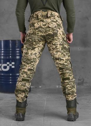 Усиленные штурмовые тактические брюки oblivion tactical пиксель🚀2 фото