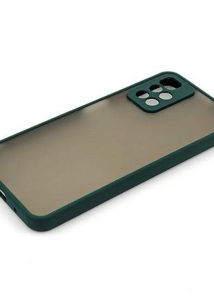 Чохол camshield для xiaomi redmi 10 dark green2 фото