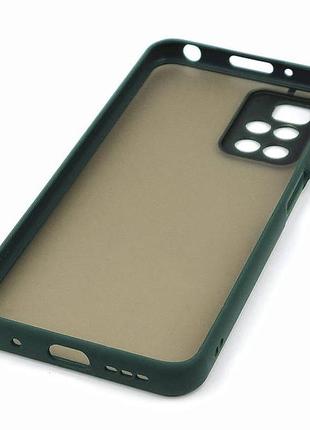 Чохол camshield для xiaomi redmi 10 dark green1 фото