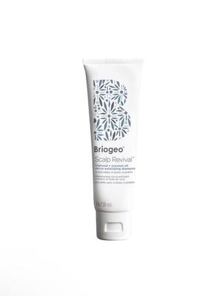 Шампунь briogeo scalp revival charcoal + coconut oil micro-exfoliating shampoo mini2 фото