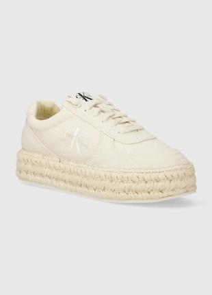 Еспадрилі кеди calvin klein jeans espadrille sneaker