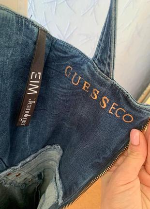 Комбинезон джинсовый guess8 фото