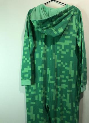 Комбинезон пижама кигуруми крепежа из майнкрафт7 фото