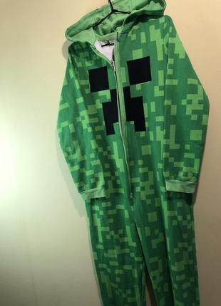 Комбинезон пижама кигуруми крепежа из майнкрафт6 фото