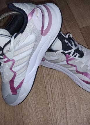 Кросівки кросовки adidas futureflow white/pink women's running trainers5 фото