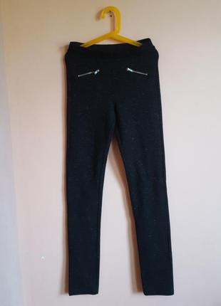 Лосины с блестящей нитью