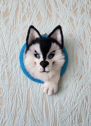 Хаски 3д портрет