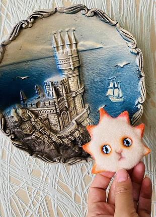 Брошка бавовнятко