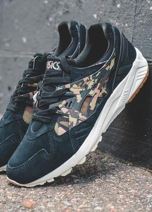 Asics gel kayano trainer black camo hl7c1 | оригінальні кросівки