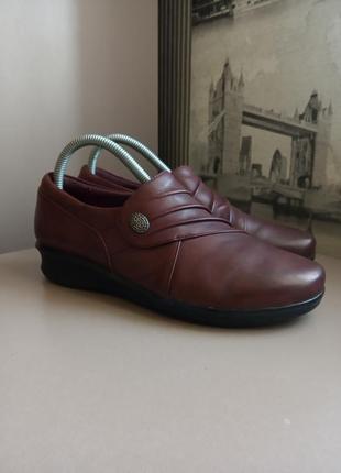 Туилы clarks (6 1/2 /37,5) из натуральной кожи демисезонные женские2 фото