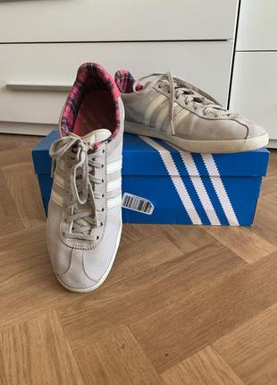 Замшевые кроссовки adidas gazelle