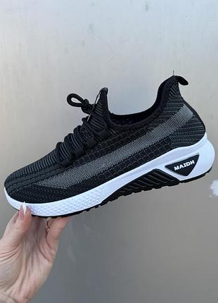 Кроссовки текстильные мужские / сетка кеды