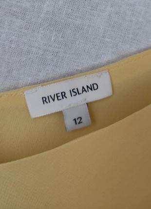 Кроп -топ шёлковый укороченный  river island  раз. 463 фото