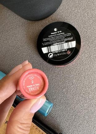 Набір sephora: рум’яна, туш, помада та косметичка6 фото