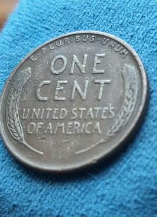 Монета сша 1 цент, 1946 года4 фото